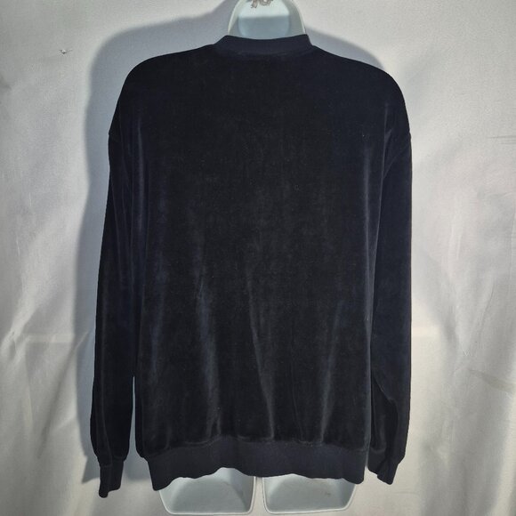 ALFRED DUNNER 2-piece casual fleece jacket and pants set, black in size 12 - Picture 12 of 16